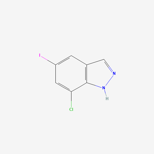 7-chloro-5-iodo-1H-indazole (CAS: 1000343-56-5) - Related Chemical Product