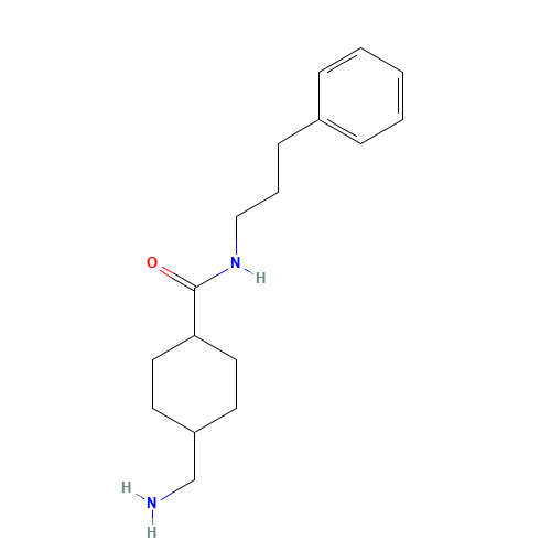 4-(aminomethyl)-N-(3-phenylpropyl)cyclohexane-1-carboxamide (CAS: 271591-81-2) - Related Chemical Product