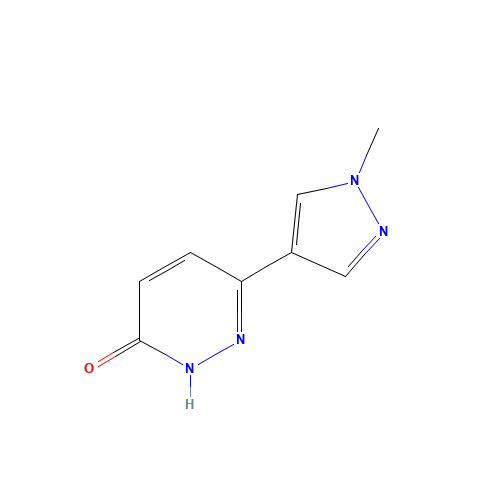 3-(1-methylpyrazol-4-yl)-1H-pyridazin-6-one (CAS: 1100598-49-9) - Related Chemical Product