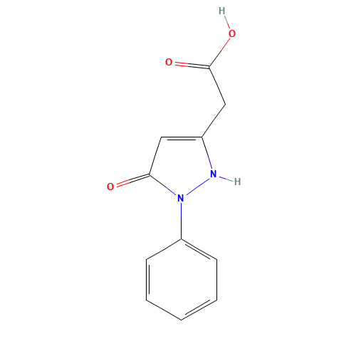 2-(3-oxo-2-phenyl-1H-pyrazol-5-yl)acetic acid (CAS: 52546-46-0) - Related Chemical Product