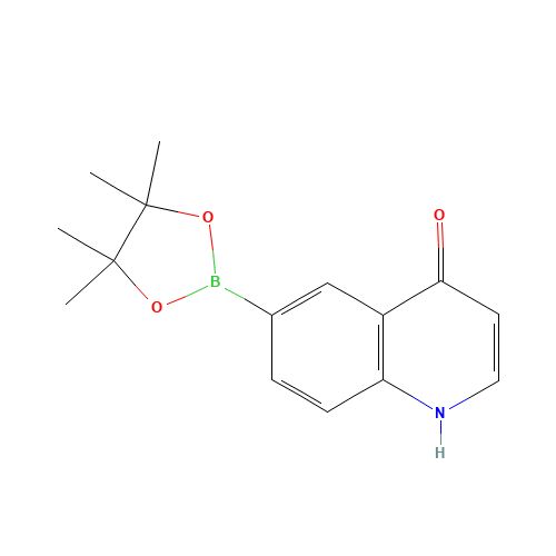 6-(4,4,5,5-tetramethyl-1,3,2-dioxaborolan-2-yl)-1H-quinolin-4-one (CAS: 1201844-89-4) - Related Chemical Product