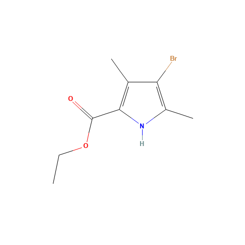 ethyl 4-bromo-3,5-dimethyl-1H-pyrrole-2-carboxylate (CAS: 5408-07-1) - Related Chemical Product