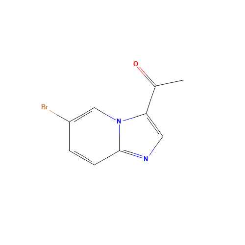 1-(6-bromoimidazo[1,2-a]pyridin-3-yl)ethanone (CAS: 30493-41-5) - Related Chemical Product