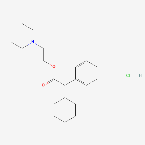 2-(diethylamino)ethyl 2-cyclohexyl-2-phenylacetate;hydrochloride (CAS: 548-66-3) - Related Chemical Product