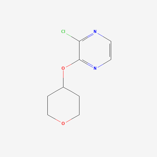2-chloro-3-(oxan-4-yloxy)pyrazine (CAS: 1247369-17-0) - Related Chemical Product