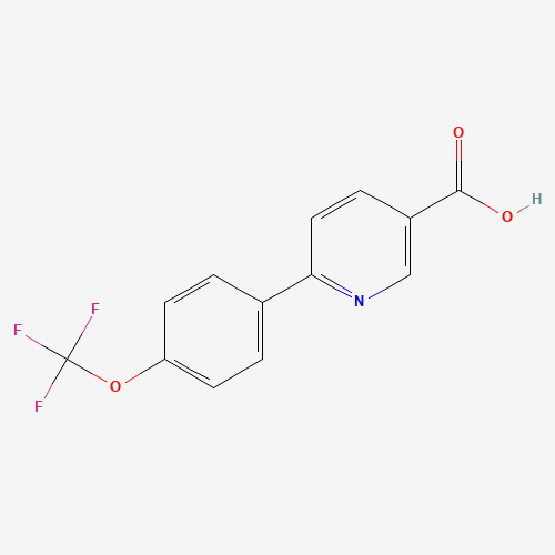 6-[4-(trifluoromethoxy)phenyl]pyridine-3-carboxylic acid (CAS: 851266-74-5) - Related Chemical Product