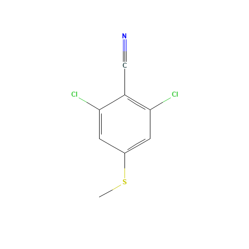 2,6-dichloro-4-methylsulfanylbenzonitrile (CAS: 30477-72-6) - Related Chemical Product