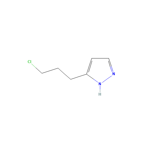 5-(3-chloropropyl)-1H-pyrazole (CAS: 174790-34-2) - Related Chemical Product