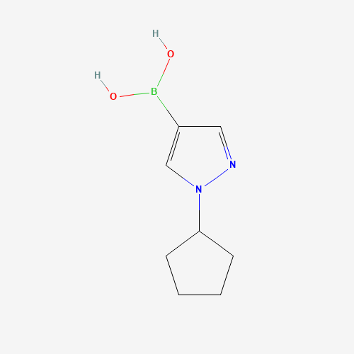 (1-cyclopentylpyrazol-4-yl)boronic acid (CAS: 1416786-06-5) - Related Chemical Product