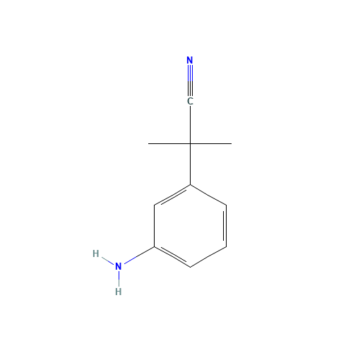 2-(3-aminophenyl)-2-methylpropanenitrile (CAS: 915394-29-5) - Related Chemical Product