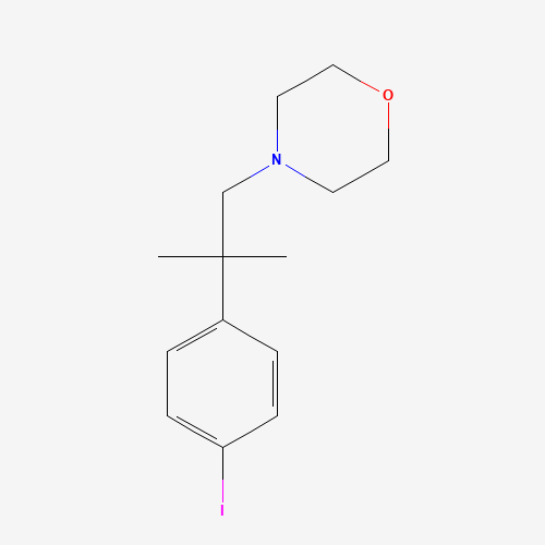 4-[2-(4-iodophenyl)-2-methylpropyl]morpholine (CAS: 1305275-04-0) - Related Chemical Product