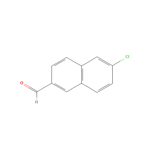 6-chloronaphthalene-2-carbaldehyde (CAS: 214746-56-2) - Chemical Structure and Molecular Formula 