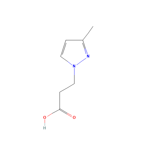 3-(3-methylpyrazol-1-yl)propanoic acid (CAS: 72145-00-7) - Related Chemical Product