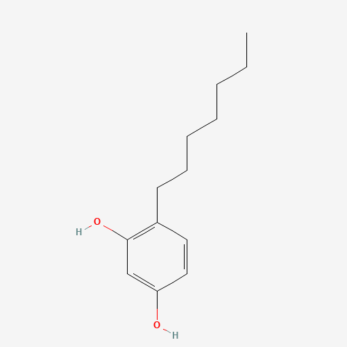 4-heptylbenzene-1,3-diol (CAS: 18979-65-2) - Related Chemical Product