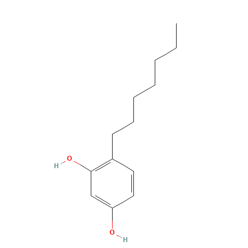 4-heptylbenzene-1,3-diol (CAS: 18979-65-2) - Related Chemical Product