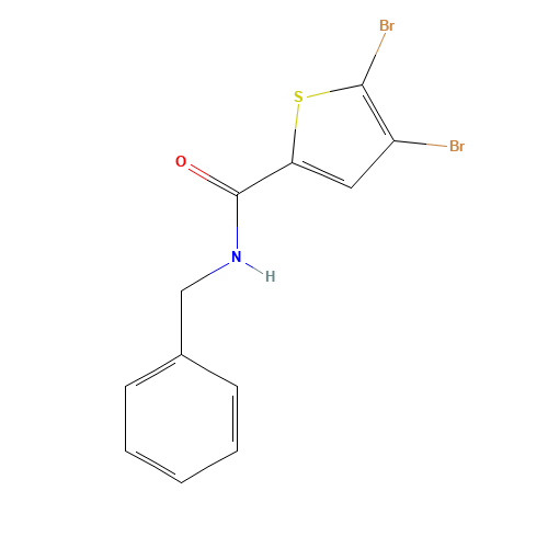 N-benzyl-4,5-dibromothiophene-2-carboxamide (CAS: 155308-64-8) - Related Chemical Product