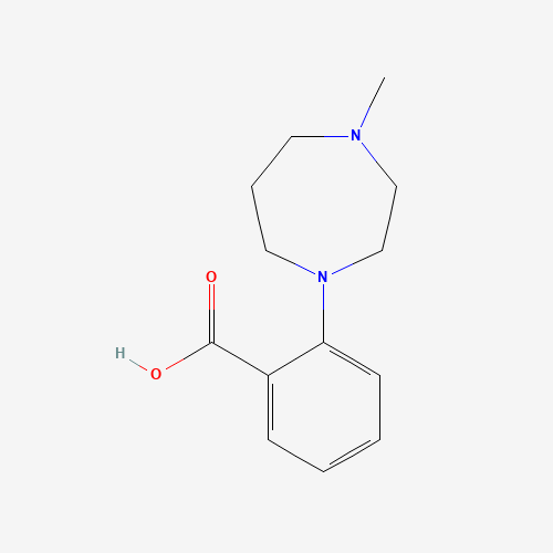 2-(4-methyl-1,4-diazepan-1-yl)benzoic acid (CAS: 921988-51-4) - Related Chemical Product