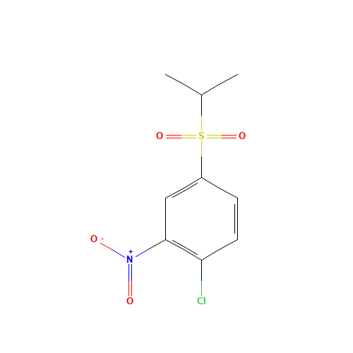 1-chloro-2-nitro-4-propan-2-ylsulfonylbenzene (CAS: 58880-51-6) - Related Chemical Product