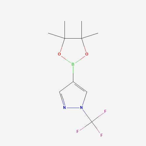 4-(4,4,5,5-tetramethyl-1,3,2-dioxaborolan-2-yl)-1-(trifluoromethyl)pyrazole (CAS: 1046831-98-4) - Related Chemical Product