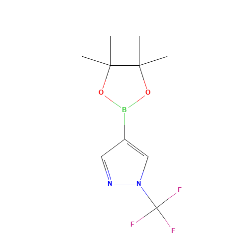 4-(4,4,5,5-tetramethyl-1,3,2-dioxaborolan-2-yl)-1-(trifluoromethyl)pyrazole (CAS: 1046831-98-4) - Related Chemical Product