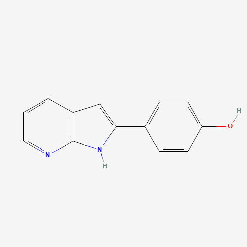 4-(1H-pyrrolo[2,3-b]pyridin-2-yl)phenol (CAS: 1346526-26-8) - Related Chemical Product