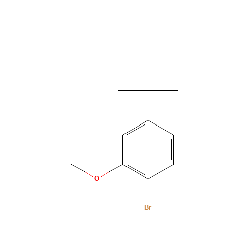 1-bromo-4-tert-butyl-2-methoxybenzene (CAS: 78347-90-7) - Related Chemical Product