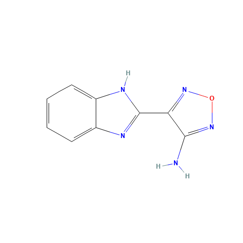 4-(benzimidazol-2-ylidene)-1,2,5-oxadiazol-3-amine (CAS: 332026-86-5) - Related Chemical Product