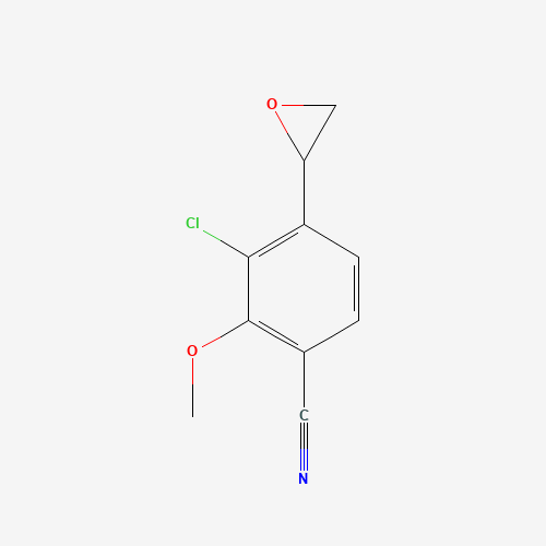 3-chloro-2-methoxy-4-(oxiran-2-yl)benzonitrile (CAS: 1255207-34-1) - Related Chemical Product