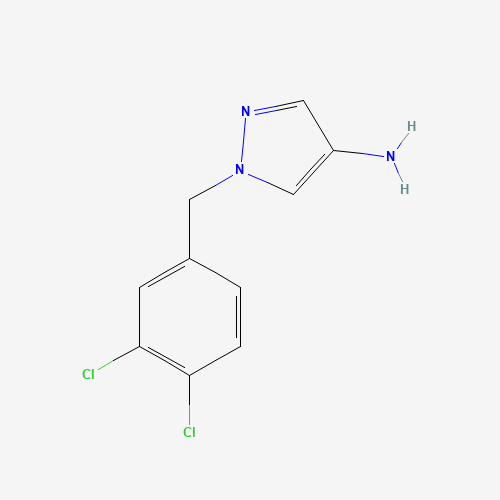 1-[(3,4-dichlorophenyl)methyl]pyrazol-4-amine (CAS: 895929-62-1) - Related Chemical Product