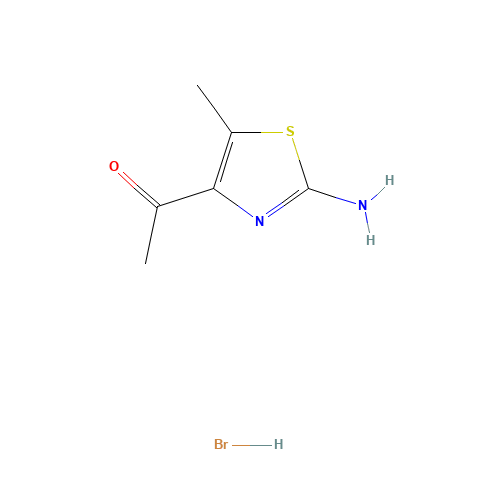 1-(2-amino-5-methyl-1,3-thiazol-4-yl)ethanone;hydrobromide (CAS: 59543-74-7) - Related Chemical Product