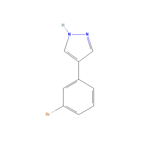 4-(3-bromophenyl)-1H-pyrazole (CAS: 916792-28-4) - Related Chemical Product