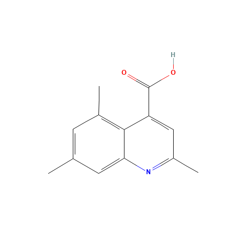 2,5,7-trimethylquinoline-4-carboxylic acid (CAS: 436092-02-3) - Related Chemical Product