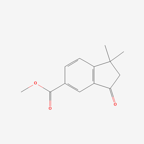 methyl 1,1-dimethyl-3-oxo-2H-indene-5-carboxylate (CAS: 166978-61-6) - Related Chemical Product