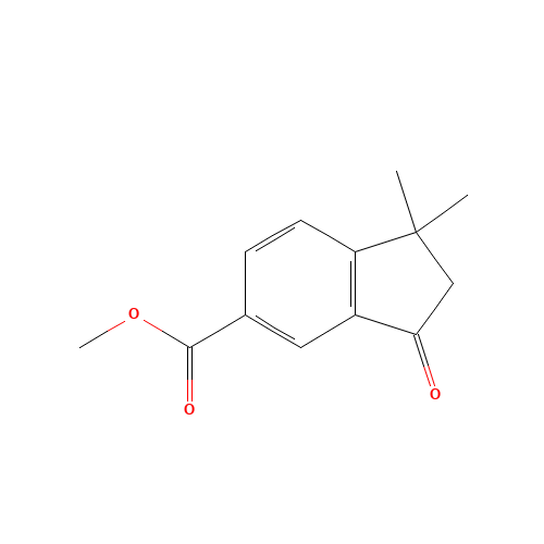 methyl 1,1-dimethyl-3-oxo-2H-indene-5-carboxylate (CAS: 166978-61-6) - Related Chemical Product