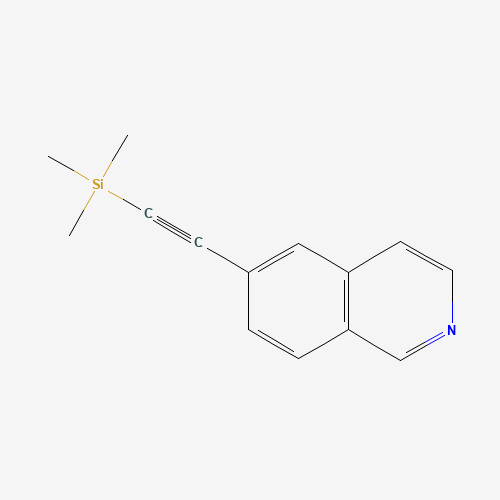 2-isoquinolin-6-ylethynyl(trimethyl)silane (CAS: 1105710-05-1) - Related Chemical Product