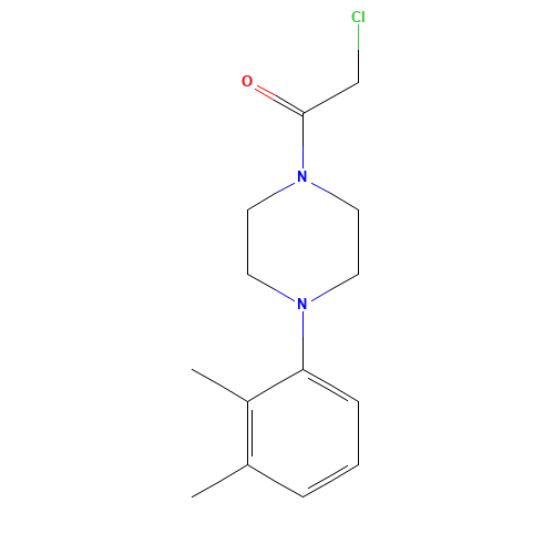 2-chloro-1-[4-(2,3-dimethylphenyl)piperazin-1-yl]ethanone (CAS: 177489-01-9) - Related Chemical Product