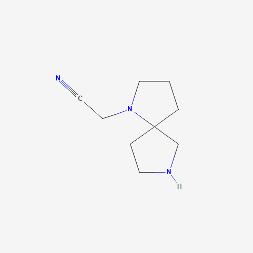 2-(1,7-diazaspiro[4.4]nonan-1-yl)acetonitrile (CAS: 1400797-57-0) - Related Chemical Product