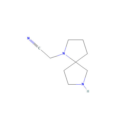 2-(1,7-diazaspiro[4.4]nonan-1-yl)acetonitrile (CAS: 1400797-57-0) - Related Chemical Product