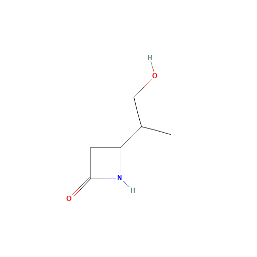 4-(1-hydroxypropan-2-yl)azetidin-2-one (CAS: 75486-38-3) - Related Chemical Product