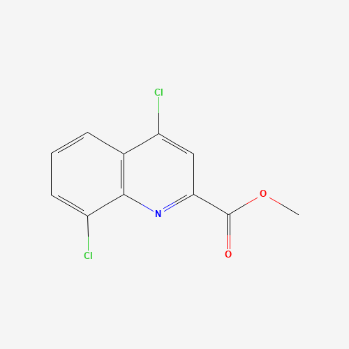 methyl 4,8-dichloroquinoline-2-carboxylate (CAS: 1020101-15-8) - Chemical Structure and Molecular Formula 