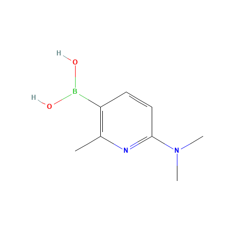 [6-(dimethylamino)-2-methylpyridin-3-yl]boronic acid (CAS: 910054-74-9) - Related Chemical Product