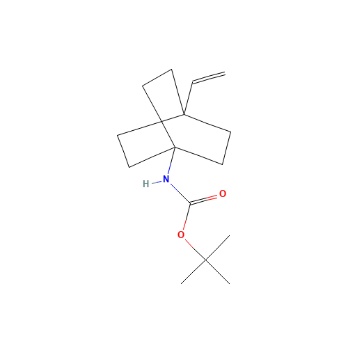 tert-butyl N-(1-ethenyl-4-bicyclo[2.2.2]octanyl)carbamate (CAS: 1417551-39-3) - Related Chemical Product