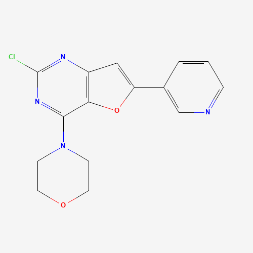 2-chloro-4-morpholin-4-yl-6-pyridin-3-ylfuro[3,2-d]pyrimidine (CAS: 1038918-47-6) - Related Chemical Product