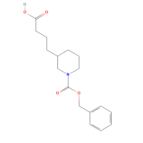 4-(1-phenylmethoxycarbonylpiperidin-3-yl)butanoic acid (CAS: 886365-57-7) - Related Chemical Product