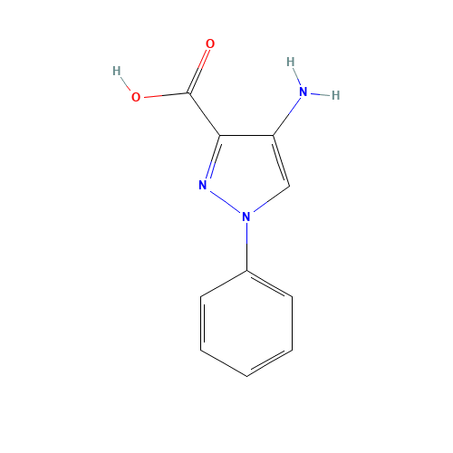 4-amino-1-phenylpyrazole-3-carboxylic acid (CAS: 64299-26-9) - Related Chemical Product