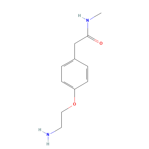 2-[4-(2-aminoethoxy)phenyl]-N-methylacetamide (CAS: 207922-76-7) - Related Chemical Product