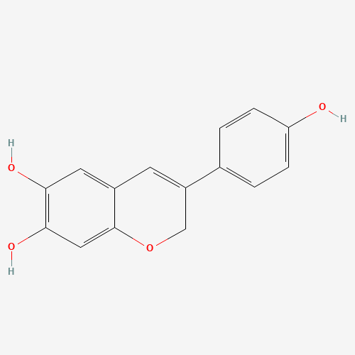 3-(4-hydroxyphenyl)-2H-chromene-6,7-diol (CAS: 145917-93-7) - Related Chemical Product