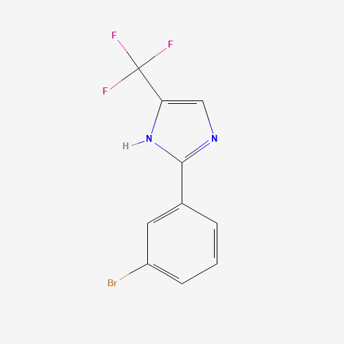 2-(3-bromophenyl)-5-(trifluoromethyl)-1H-imidazole (CAS: 33469-06-6) - Related Chemical Product