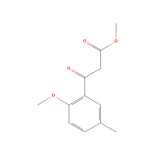 methyl 3-(2-methoxy-5-methylphenyl)-3-oxopropanoate (CAS: 1226187-06-9) - Related Chemical Product