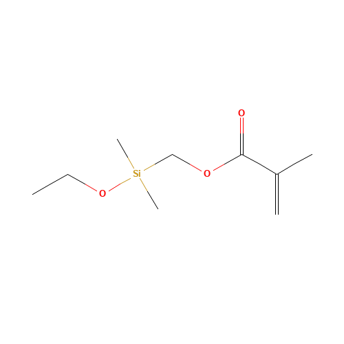 [ethoxy(dimethyl)silyl]methyl 2-methylprop-2-enoate (CAS: 5577-70-8) - Related Chemical Product